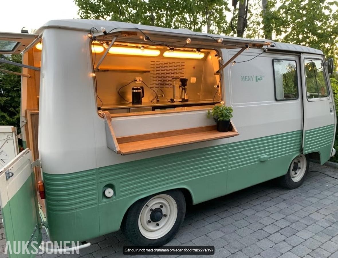 1972 Peugeot J7, 35000km - Prosjekt